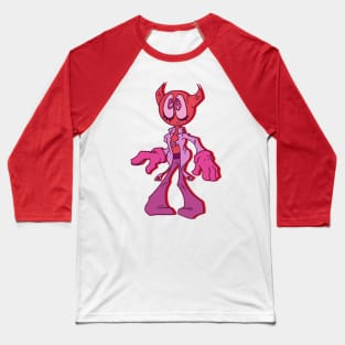 Devil (Pink) Baseball T-Shirt